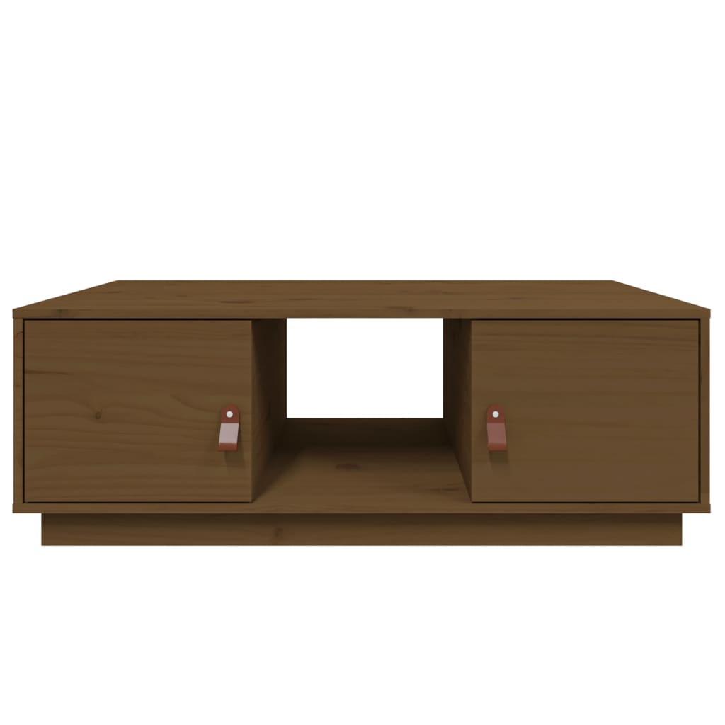 vidaXL Măsuță de cafea, maro miere, 100x50x35 cm, lemn masiv de pin vidaXL Măsuță de cafea, maro miere, 100x50x35 cm, lemn masiv de pin