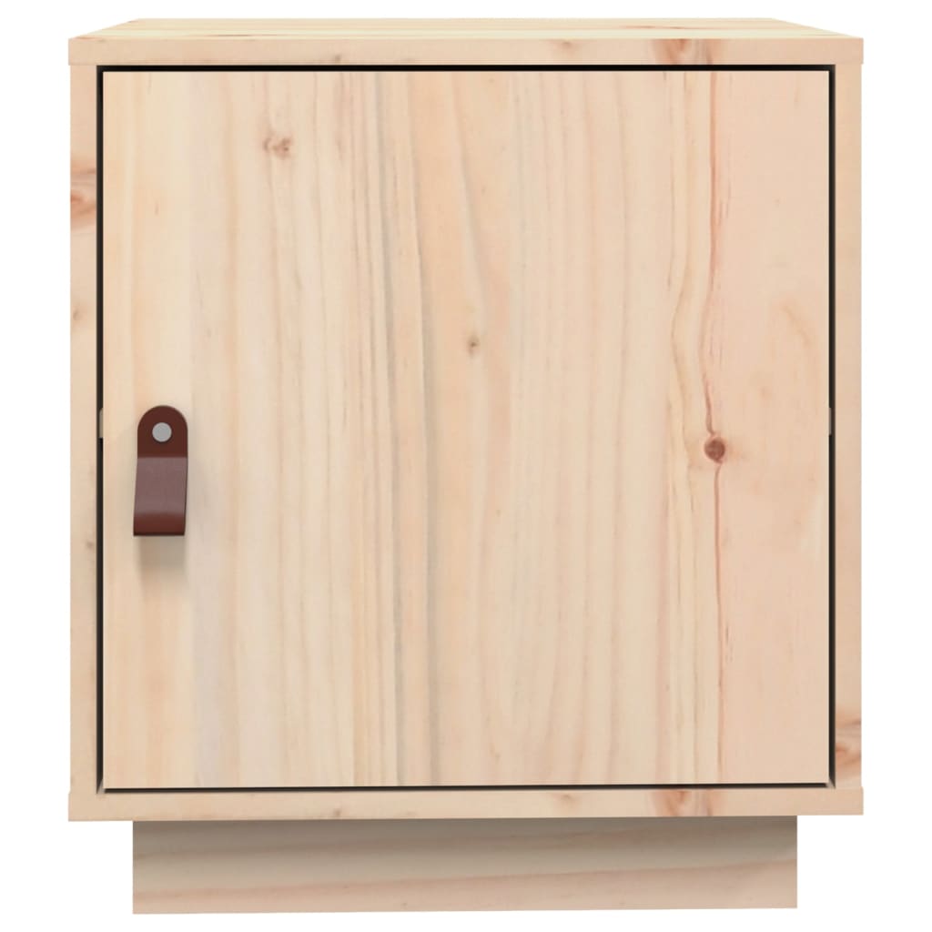 vidaXL Noptiere, 2 buc., 40x34x45 cm, lemn masiv de pin vidaXL Noptiere, 2 buc., 40x34x45 cm, lemn masiv de pin