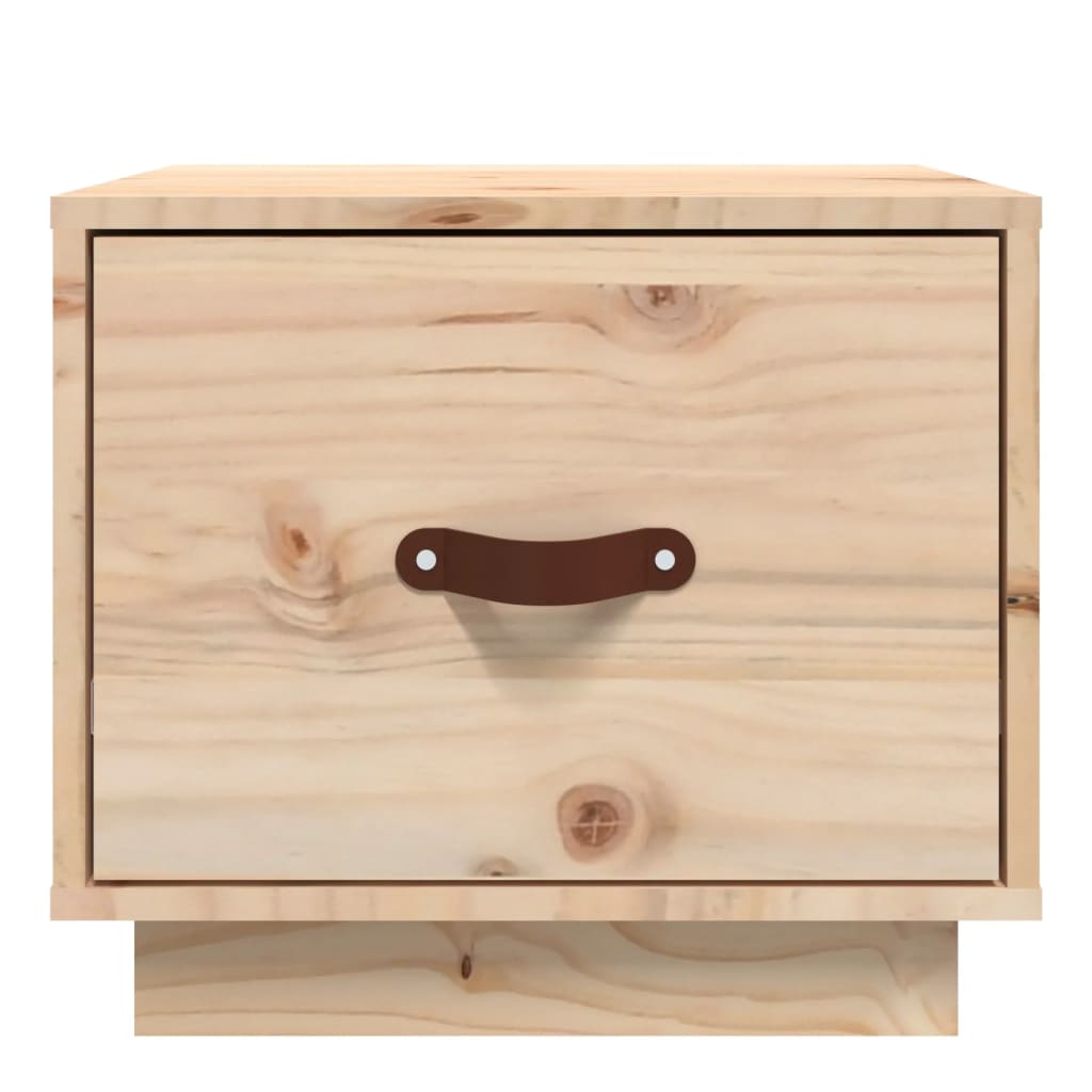 vidaXL Noptiere, 2 buc., 40x34x35 cm, lemn masiv de pin vidaXL Noptiere, 2 buc., 40x34x35 cm, lemn masiv de pin