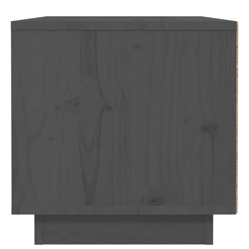 vidaXL Noptiere, 2 buc., gri, 40x34x35 cm, lemn masiv de pin vidaXL Noptiere, 2 buc., gri, 40x34x35 cm, lemn masiv de pin