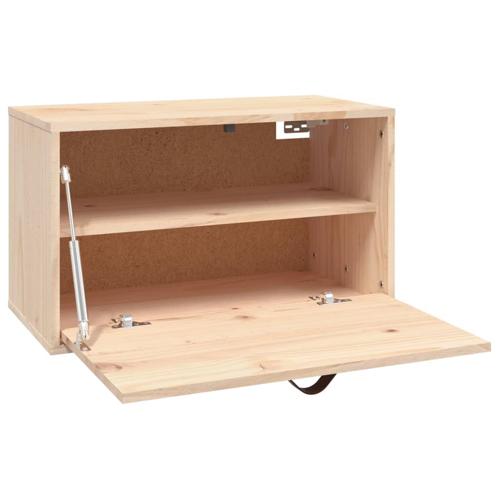 vidaXL Dulap de perete, 60x30x35 cm, lemn masiv de pin vidaXL Dulap de perete, 60x30x35 cm, lemn masiv de pin