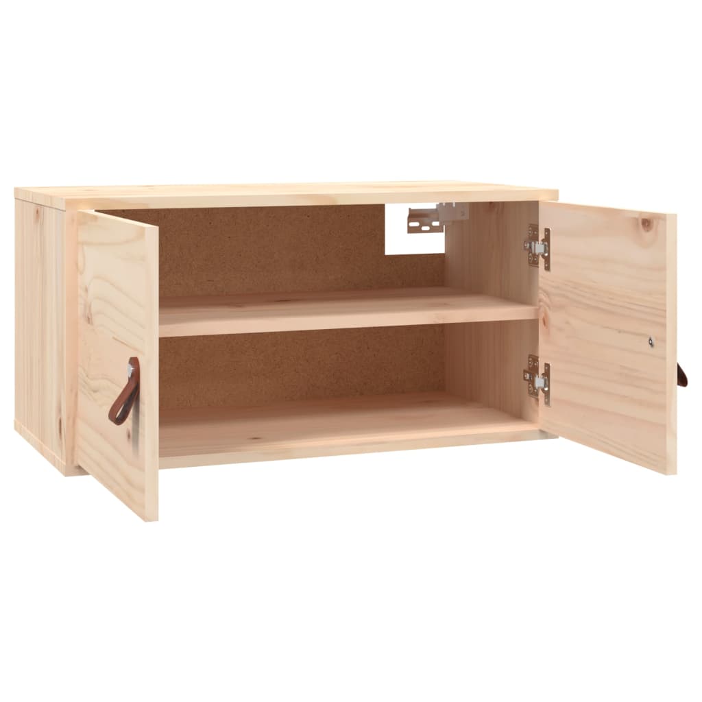 vidaXL Dulap de perete, 60x30x30 cm, lemn masiv de pin vidaXL Dulap de perete, 60x30x30 cm, lemn masiv de pin