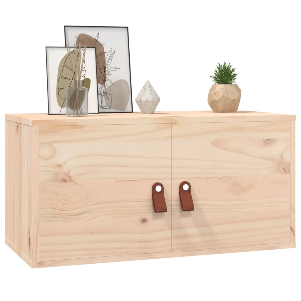 vidaXL Dulap de perete, 60x30x30 cm, lemn masiv de pin vidaXL Dulap de perete, 60x30x30 cm, lemn masiv de pin