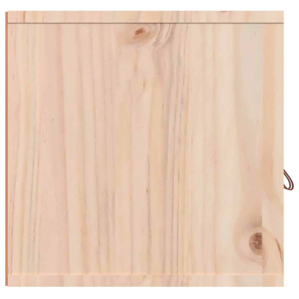 vidaXL Dulap de perete, 80x30x30 cm, lemn masiv de pin vidaXL Dulap de perete, 80x30x30 cm, lemn masiv de pin