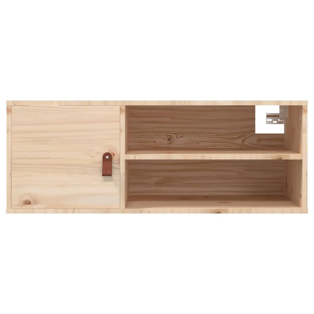 vidaXL Dulap de perete, 80x30x30 cm, lemn masiv de pin vidaXL Dulap de perete, 80x30x30 cm, lemn masiv de pin