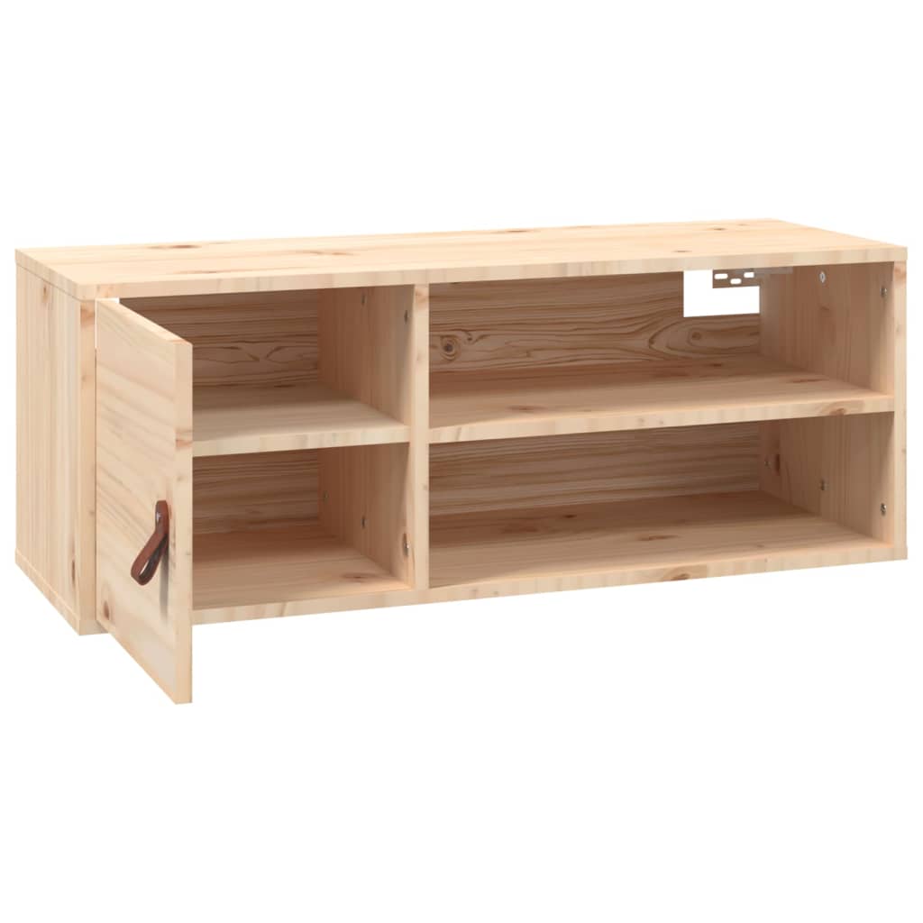 vidaXL Dulap de perete, 80x30x30 cm, lemn masiv de pin vidaXL Dulap de perete, 80x30x30 cm, lemn masiv de pin