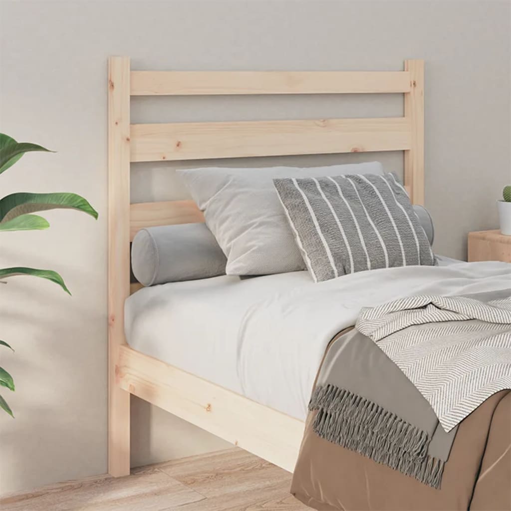 vidaXL Tăblie de pat, 81x4x100 cm, lemn masiv de pin