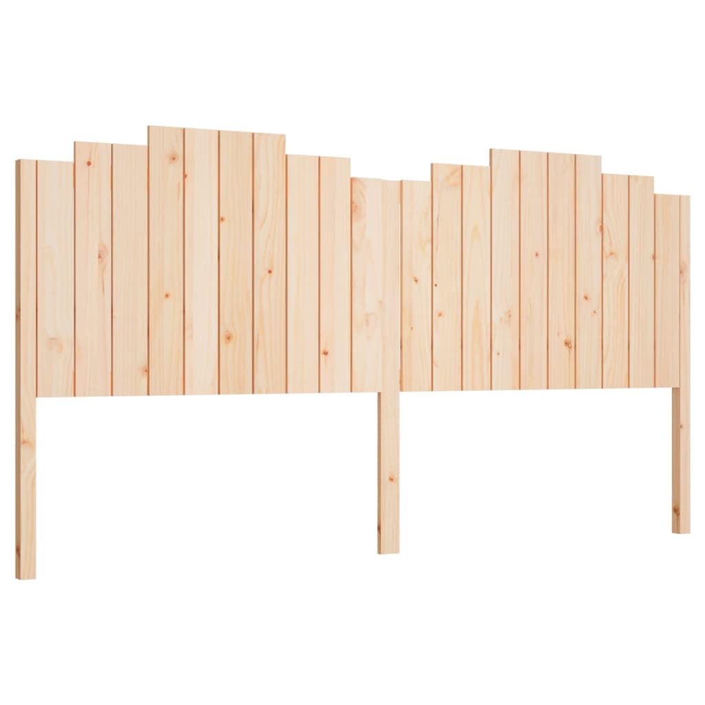 vidaXL Tăblie de pat, 206x4x110 cm, lemn masiv de pin