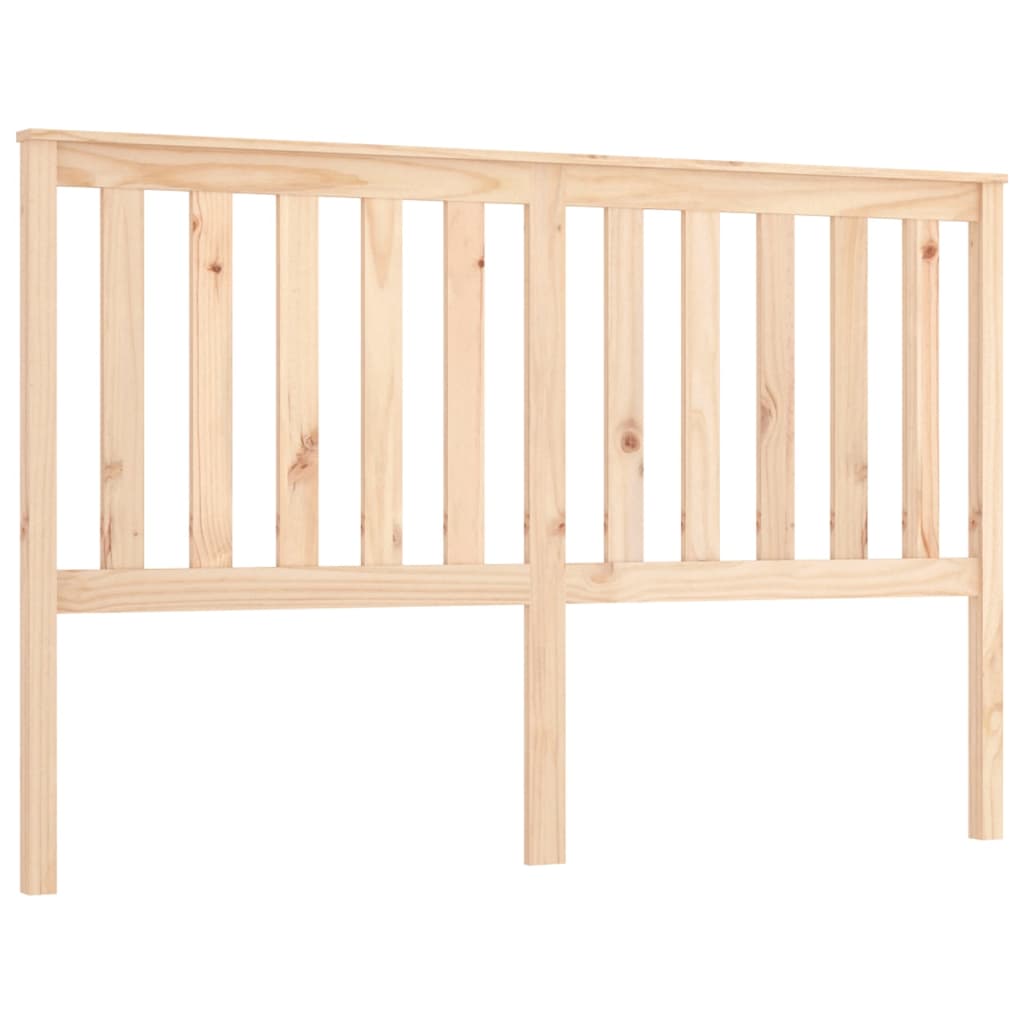 vidaXL Tăblie de pat, 156x4x101 cm, lemn masiv de pin