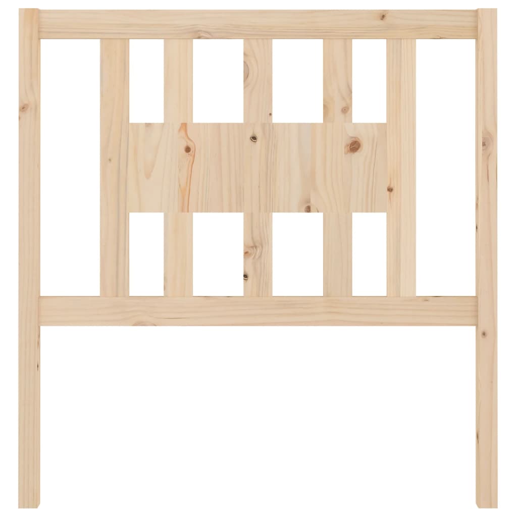 vidaXL Tăblie de pat, 96x4x100 cm, lemn masiv de pin