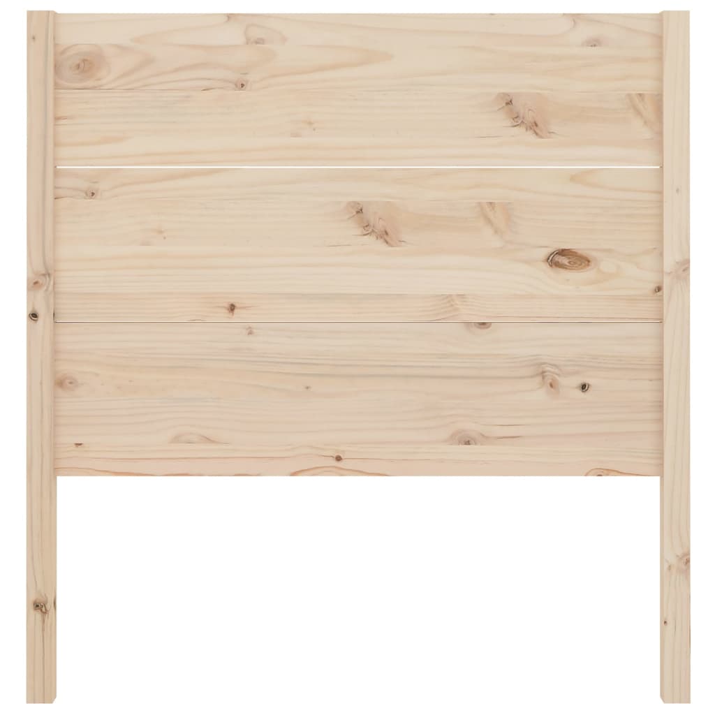 vidaXL Tăblie de pat, 81x4x100 cm, lemn masiv de pin