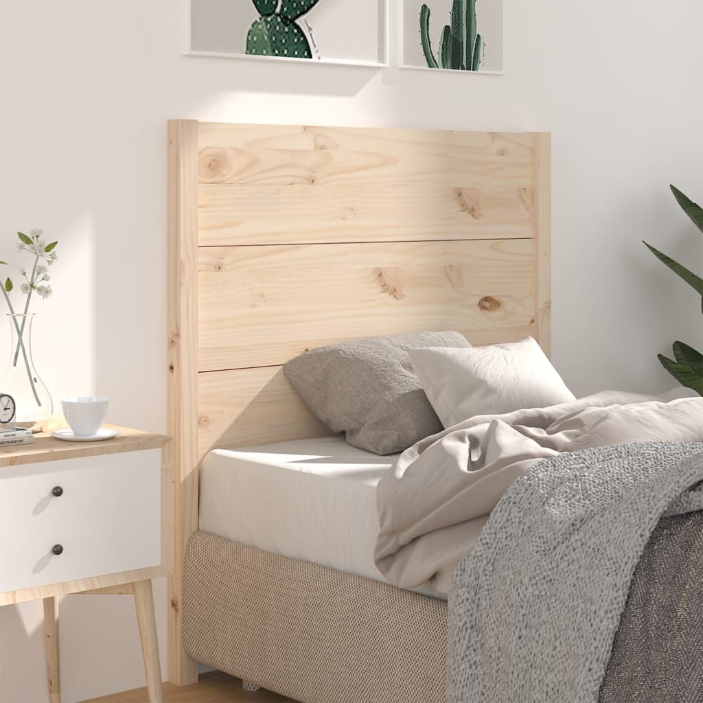 vidaXL Tăblie de pat, 81x4x100 cm, lemn masiv de pin