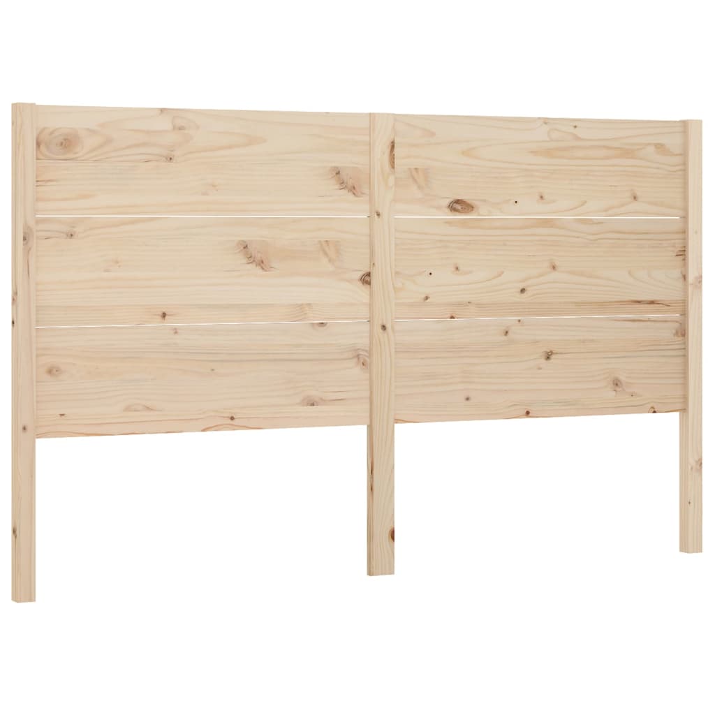 vidaXL Tăblie de pat, 206x4x100 cm, lemn masiv de pin