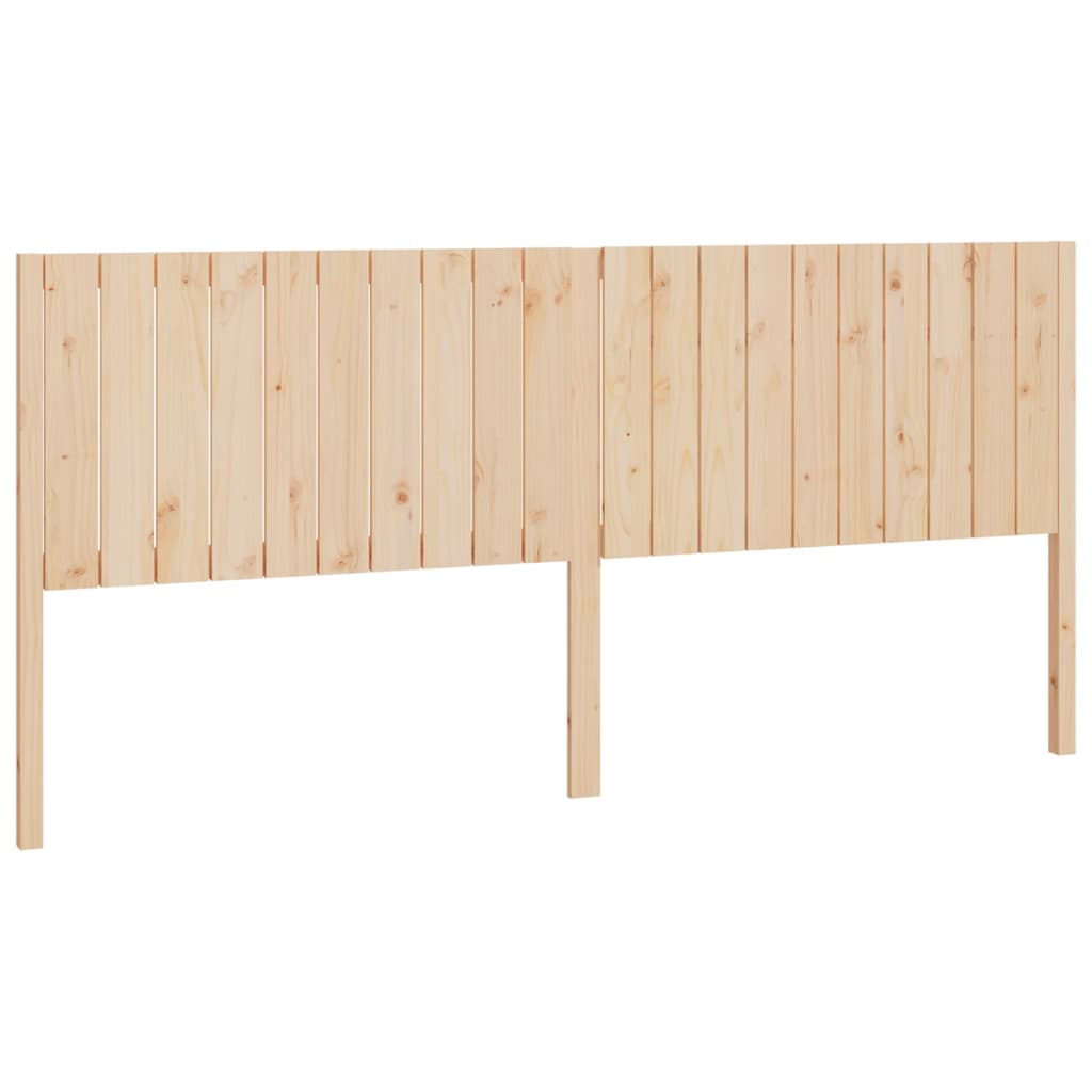 vidaXL Tăblie de pat, 205,5x4x100 cm, lemn masiv de pin