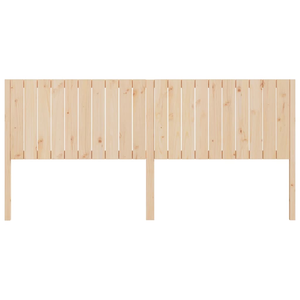 vidaXL Tăblie de pat, 205,5x4x100 cm, lemn masiv de pin