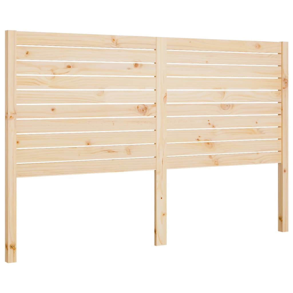 vidaXL Tăblie de pat, 126x4x100 cm, lemn masiv de pin