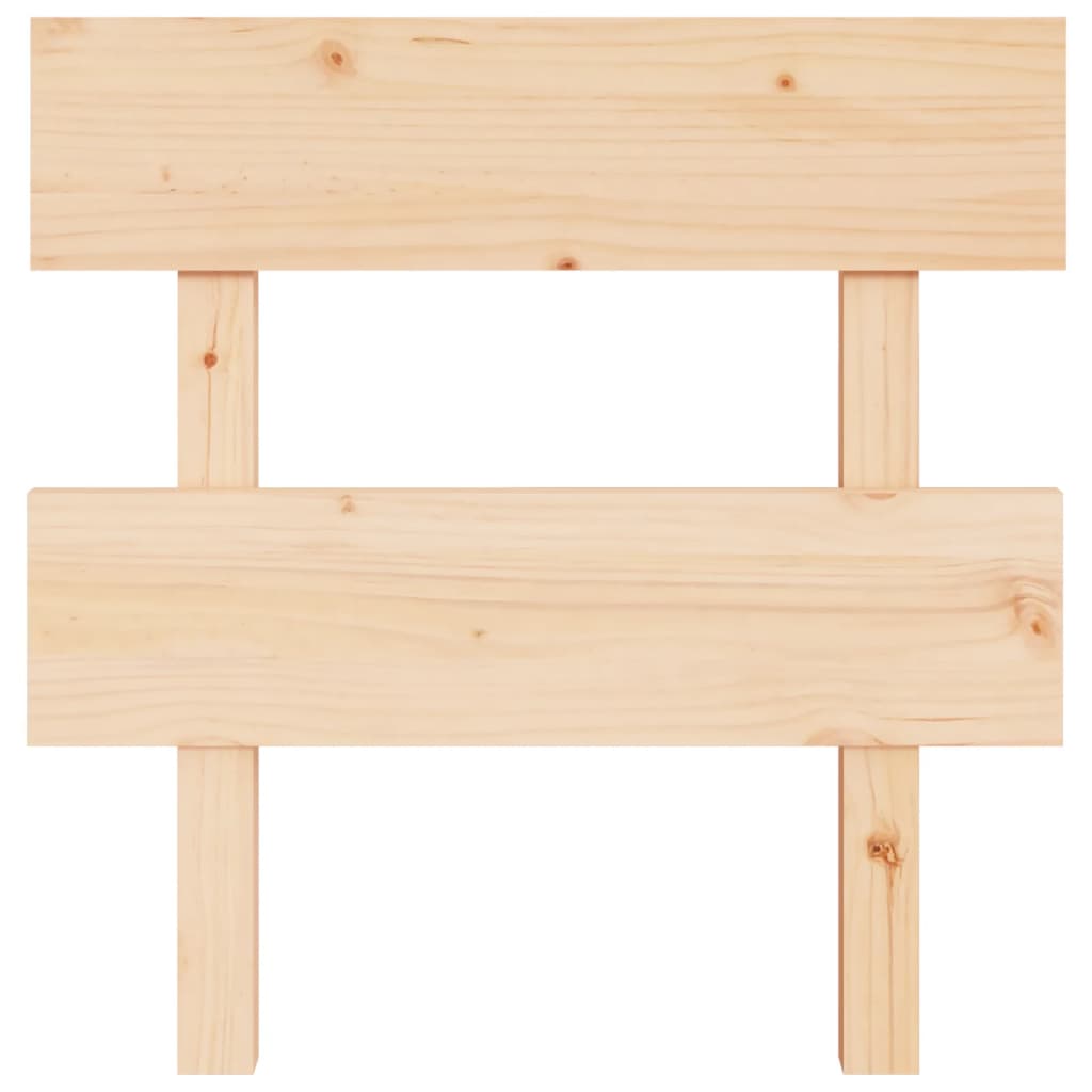 vidaXL Tăblie de pat, 78,5x3x81 cm, lemn masiv de pin