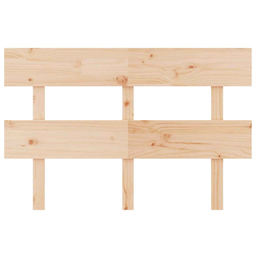 vidaXL Tăblie de pat, 124x3x81 cm, lemn masiv de pin