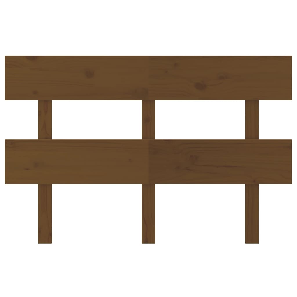 vidaXL Tăblie de pat, maro miere, 144x3x81 cm, lemn masiv de pin vidaXL Tăblie de pat, maro miere, 144x3x81 cm, lemn masiv de pin