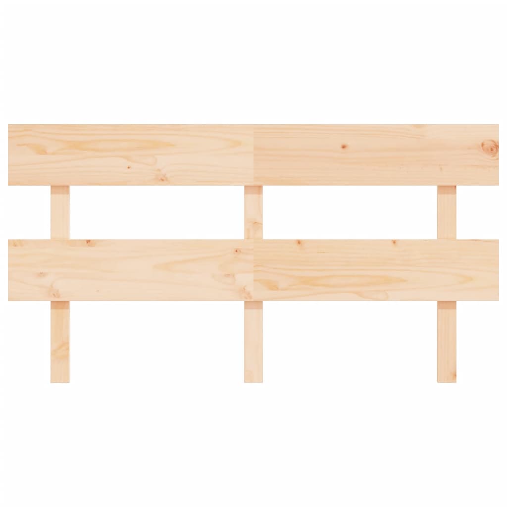 vidaXL Tăblie de pat, 154x3x81 cm, lemn masiv de pin vidaXL Tăblie de pat, 154x3x81 cm, lemn masiv de pin