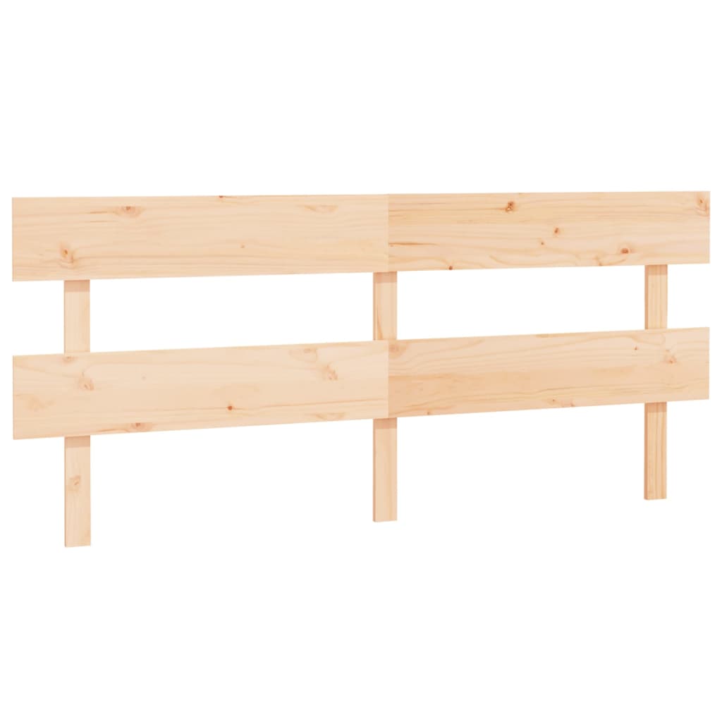 vidaXL Tăblie de pat, 204x3x81 cm, lemn masiv de pin