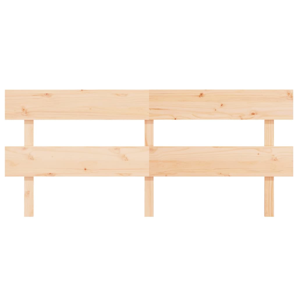 vidaXL Tăblie de pat, 204x3x81 cm, lemn masiv de pin