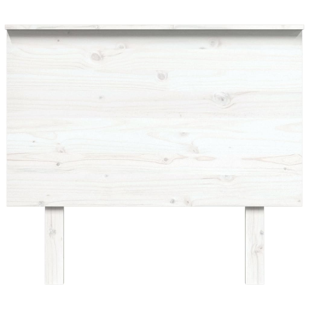 vidaXL Tăblie de pat, alb, 94x6x82,5 cm, lemn masiv de pin vidaXL Tăblie de pat, alb, 94x6x82,5 cm, lemn masiv de pin