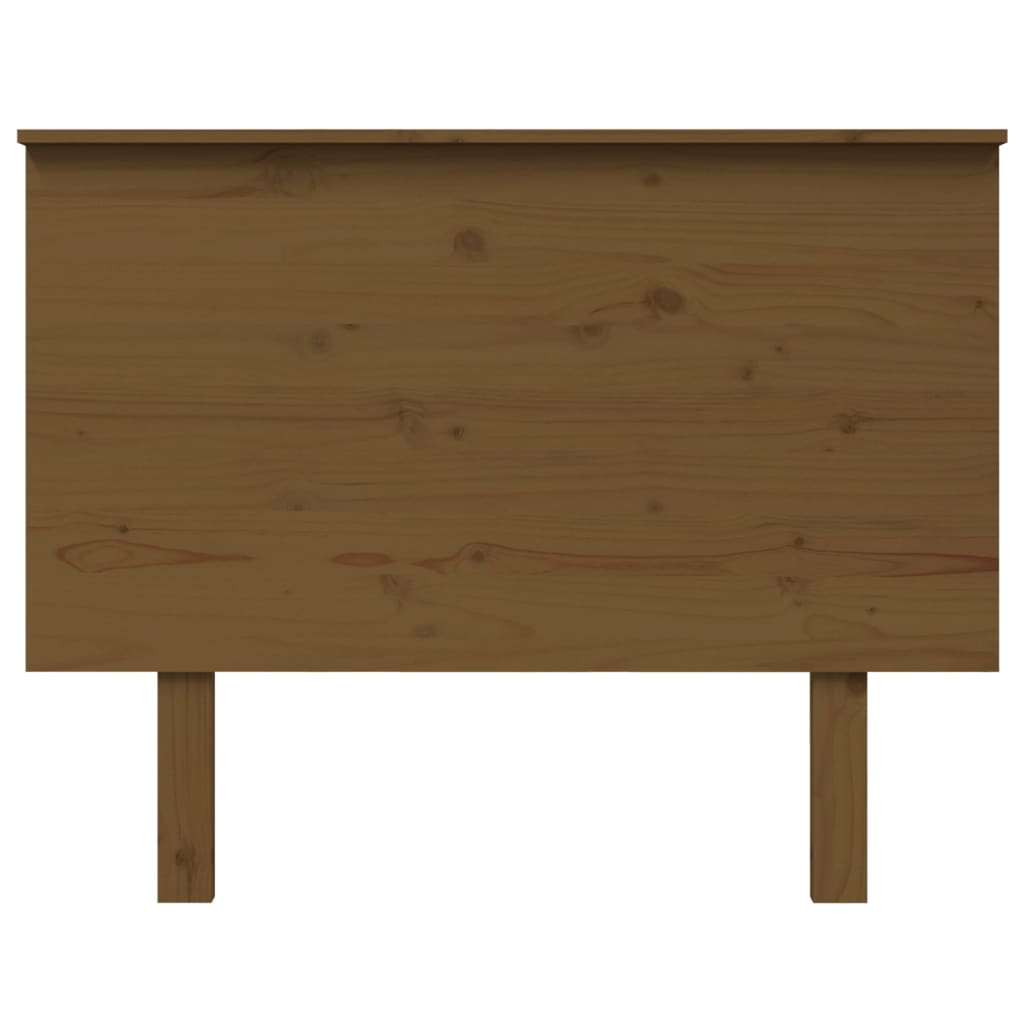 vidaXL Tăblie de pat, maro miere, 104x6x82,5 cm, lemn masiv de pin vidaXL Tăblie de pat, maro miere, 104x6x82,5 cm, lemn masiv de pin