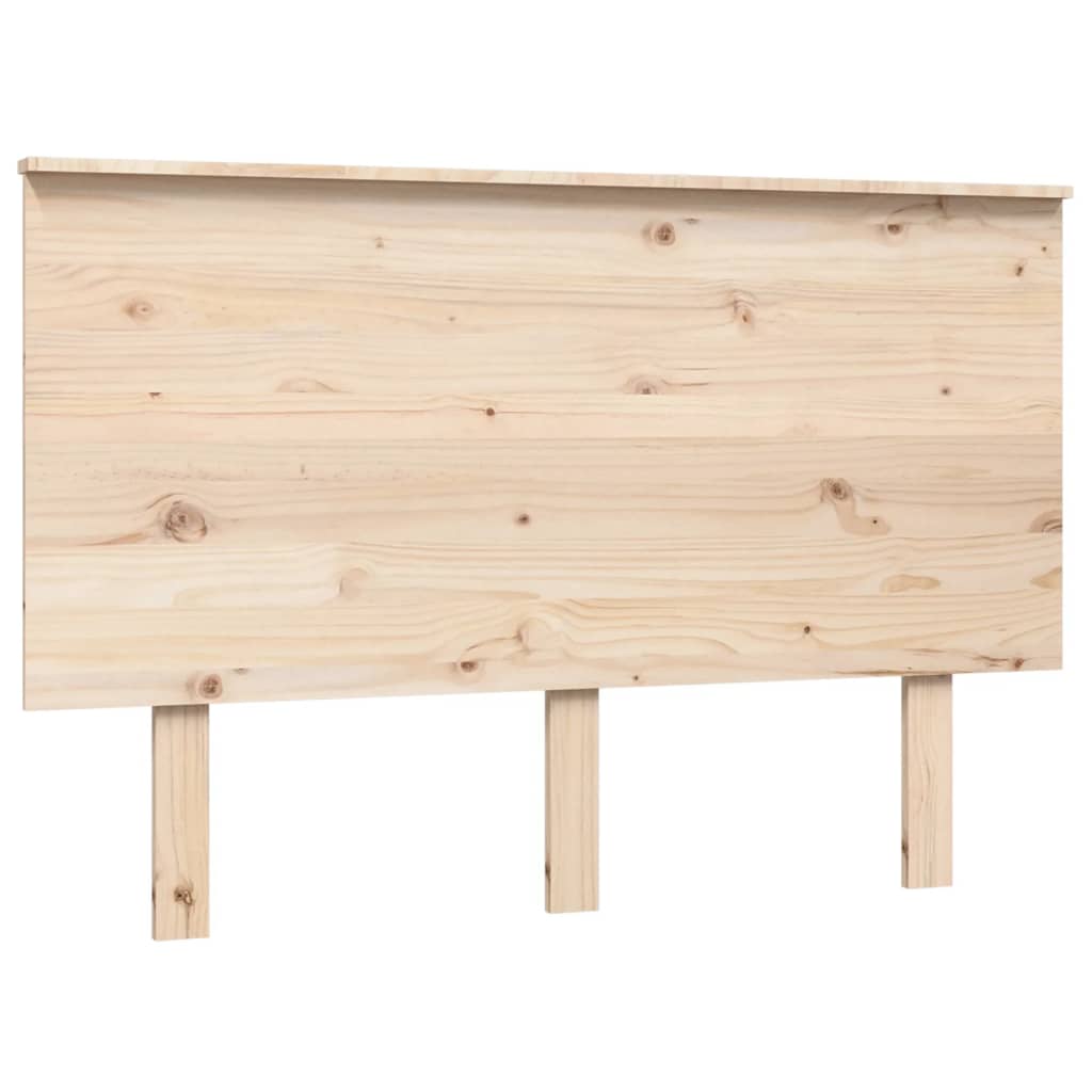 vidaXL Tăblie de pat, 124x6x82,5 cm, lemn masiv de pin
