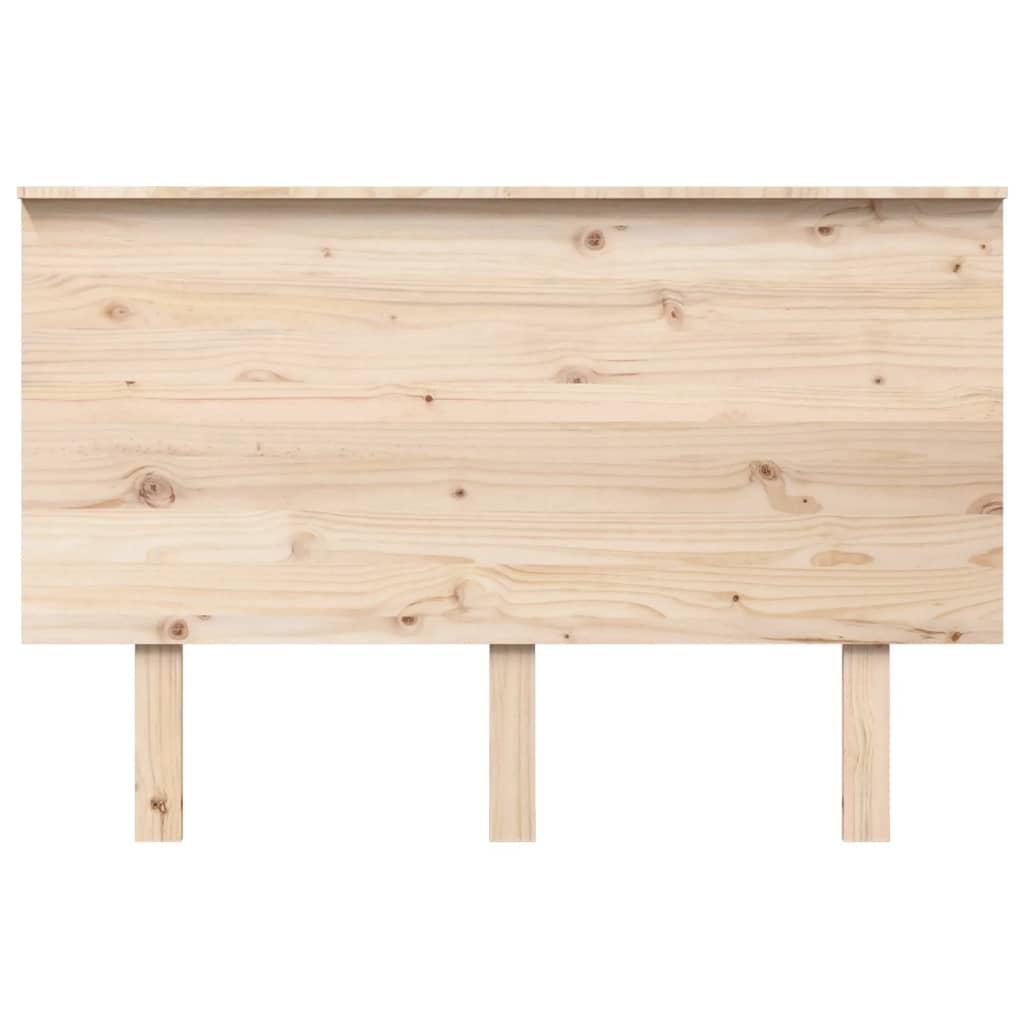 vidaXL Tăblie de pat, 124x6x82,5 cm, lemn masiv de pin