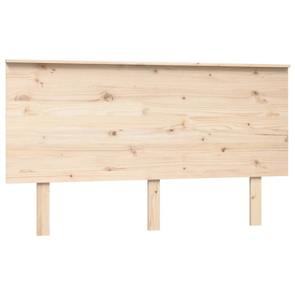 vidaXL Tăblie de pat, 144x6x82,5 cm, lemn masiv de pin