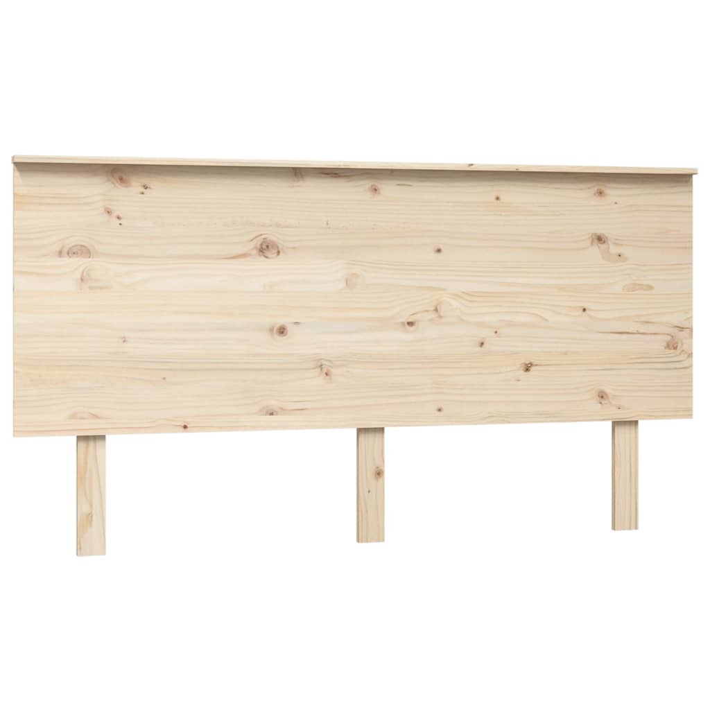 vidaXL Tăblie de pat, 154x6x82,5 cm, lemn masiv de pin