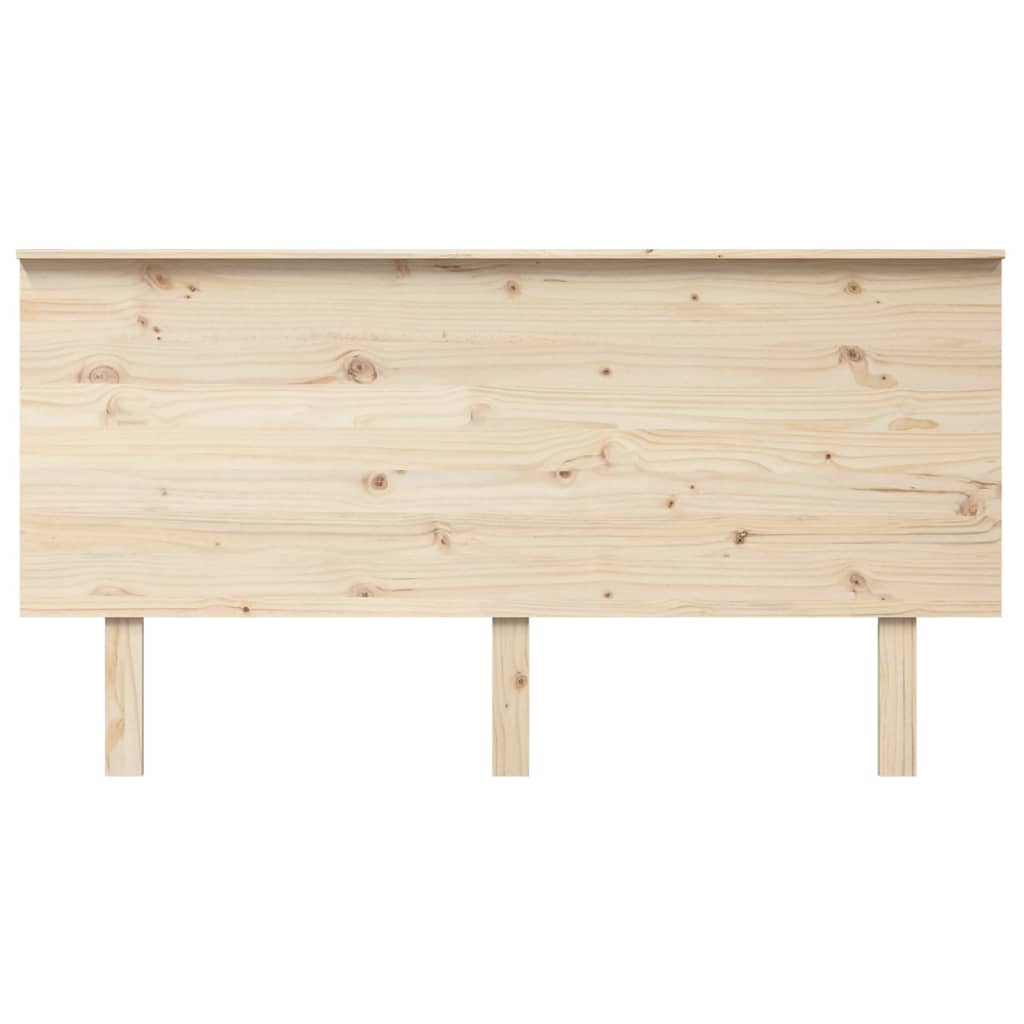vidaXL Tăblie de pat, 154x6x82,5 cm, lemn masiv de pin