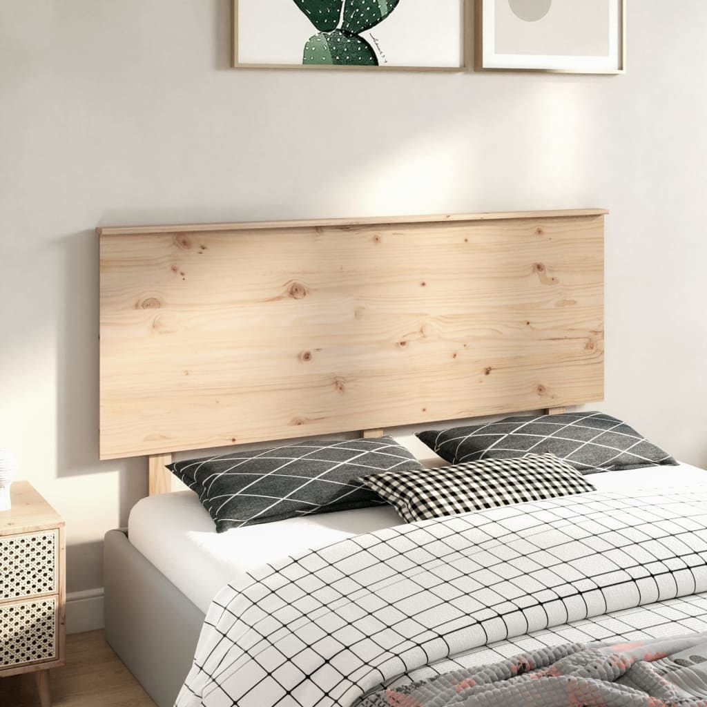 vidaXL Tăblie de pat, 154x6x82,5 cm, lemn masiv de pin