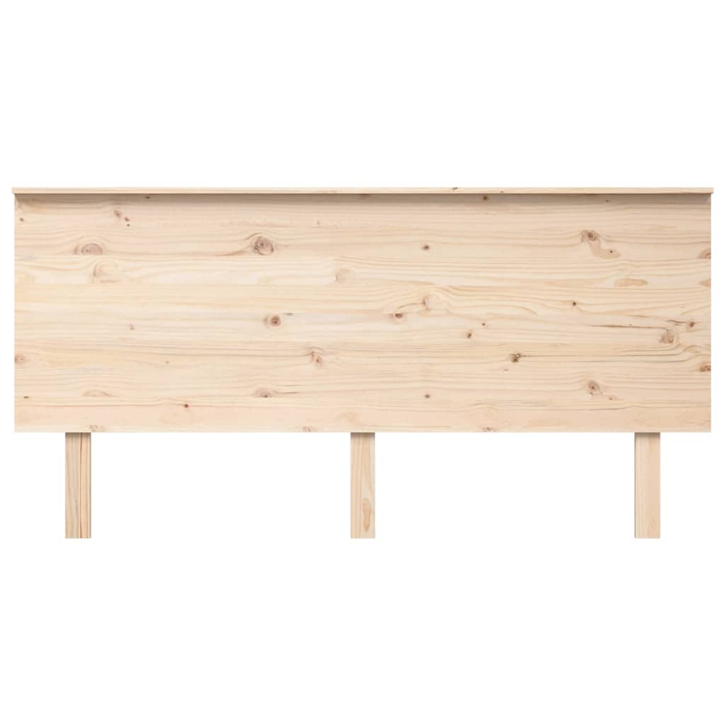 vidaXL Tăblie de pat, 164x6x82,5 cm, lemn masiv de pin