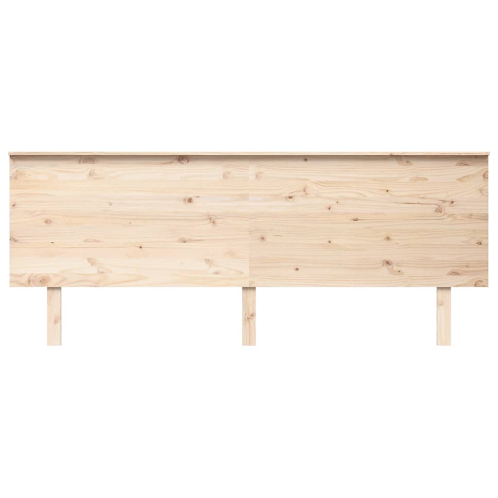 vidaXL Tăblie de pat, 204x6x82,5 cm, lemn masiv de pin