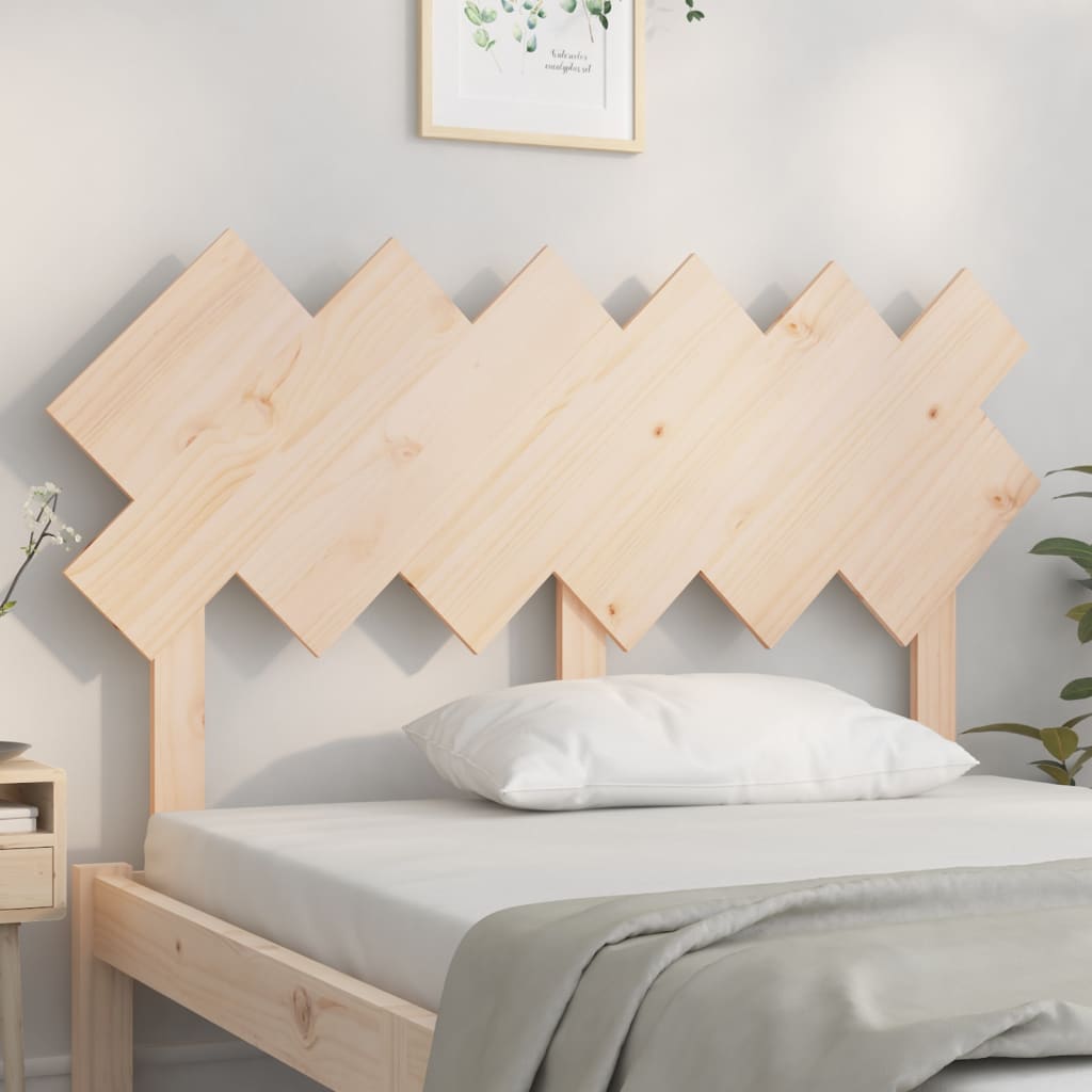 vidaXL Tăblie de pat, 132x3x81 cm, lemn masiv de pin