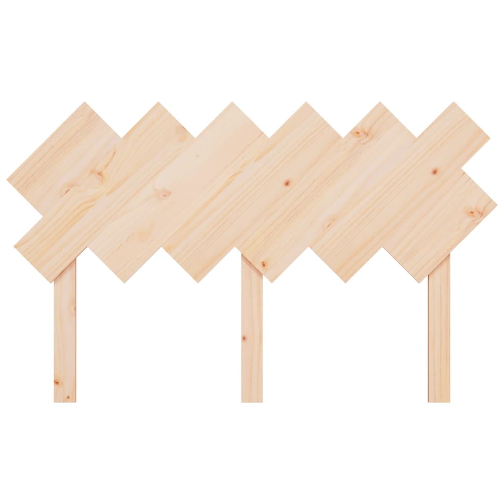 vidaXL Tăblie de pat, 132x3x81 cm, lemn masiv de pin