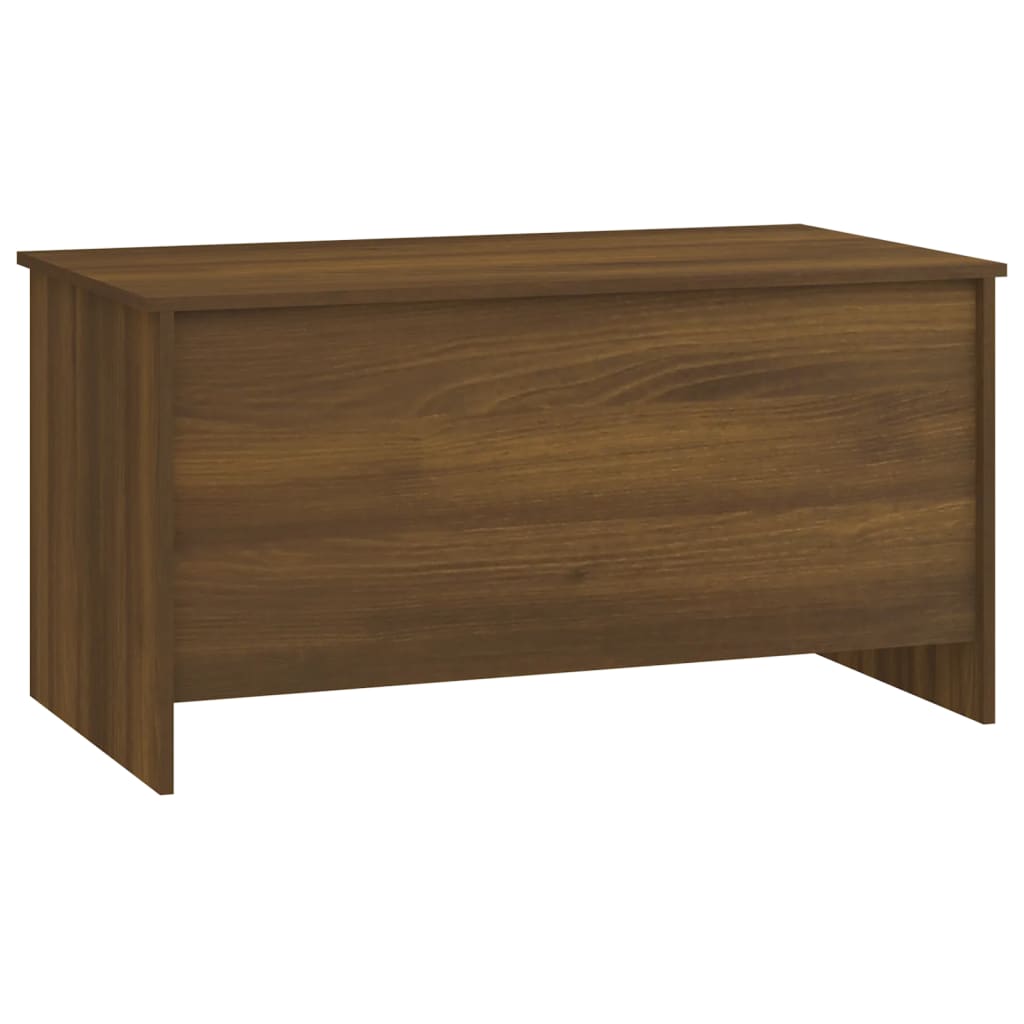 vidaXL Măsuță de cafea, stejar maro, 102x55,5x52,5 cm, lemn prelucrat vidaXL Măsuță de cafea, stejar maro, 102x55,5x52,5 cm, lemn prelucrat