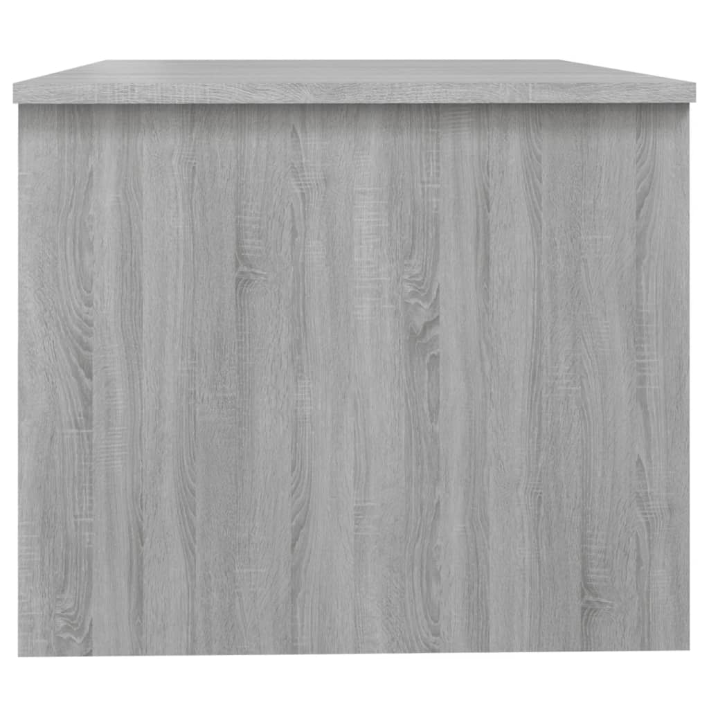 vidaXL Măsuță de cafea, gri sonoma, 80x50x42,5 cm, lemn prelucrat