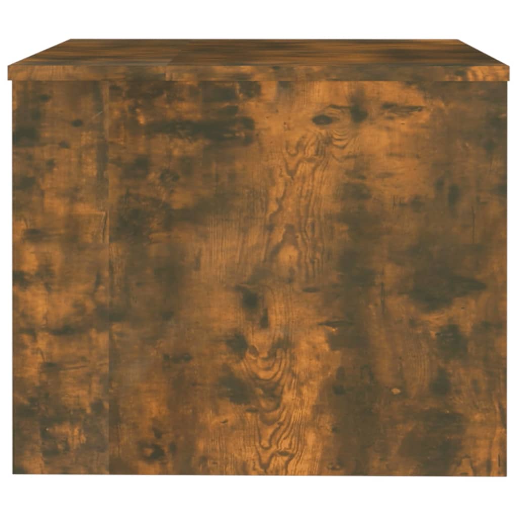 vidaXL Măsuță de cafea, stejar fumuriu, 80x50x40 cm, lemn prelucrat vidaXL Măsuță de cafea, stejar fumuriu, 80x50x40 cm, lemn prelucrat