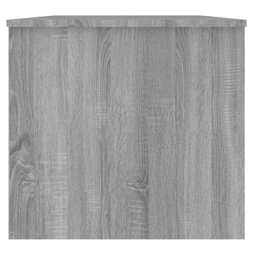 vidaXL Măsuță de cafea, gri sonoma, 102x50,5x46,5 cm, lemn prelucrat