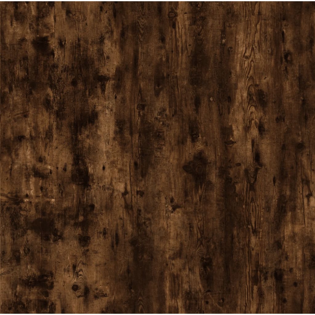 vidaXL Măsuță de cafea, stejar fumuriu, 100x50x35 cm, lemn prelucrat