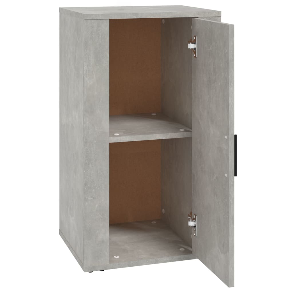 vidaXL Dulap, gri beton, 40x33x70 cm, lemn prelucrat vidaXL Dulap, gri beton, 40x33x70 cm, lemn prelucrat