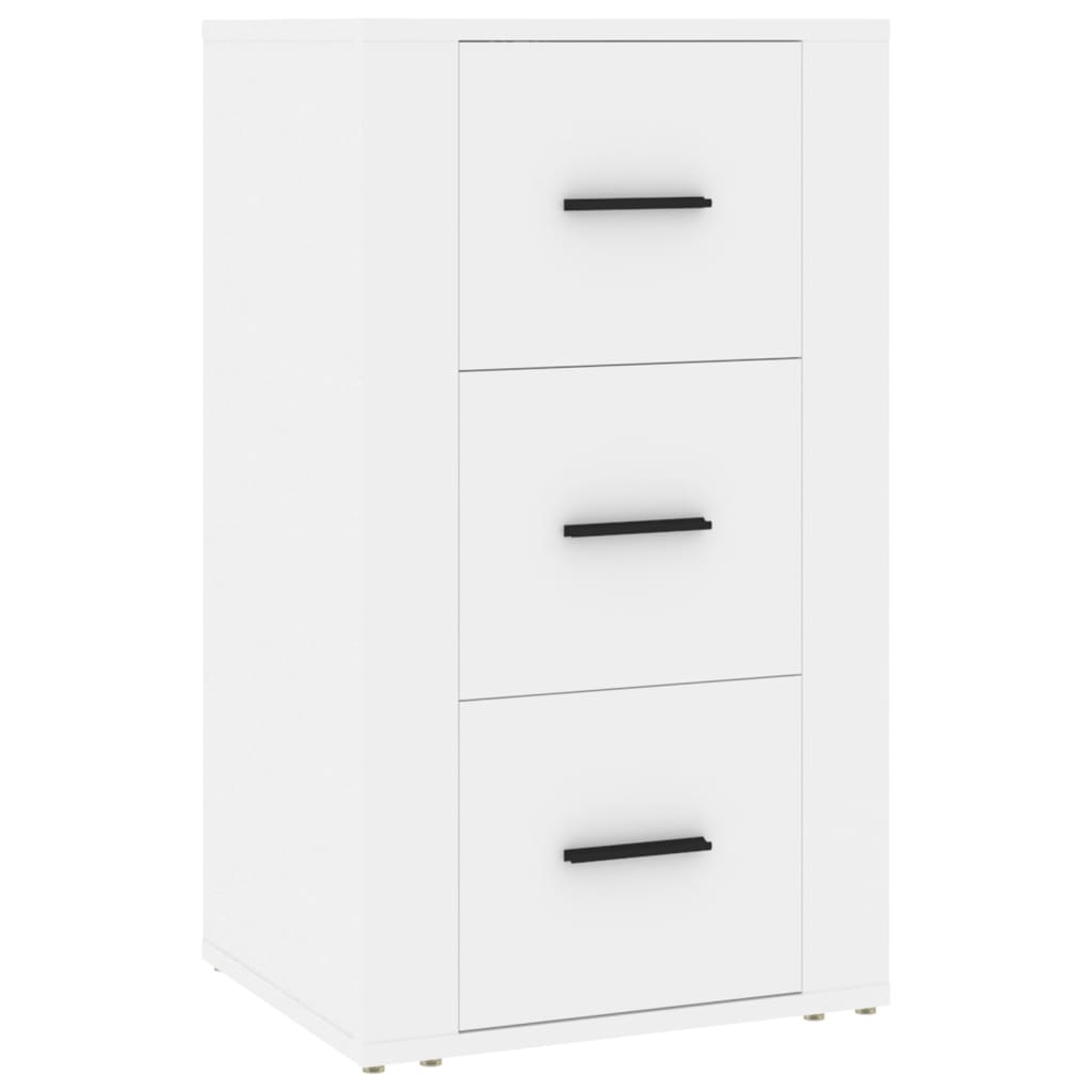vidaXL Dulap, alb, 40x33x70 cm, lemn prelucrat