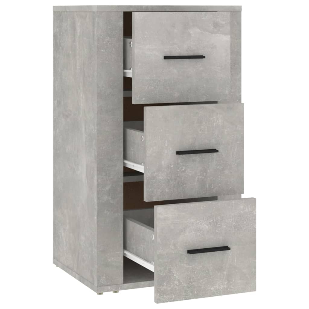 vidaXL Dulap, gri beton, 40x33x70 cm, lemn prelucrat vidaXL Dulap, gri beton, 40x33x70 cm, lemn prelucrat