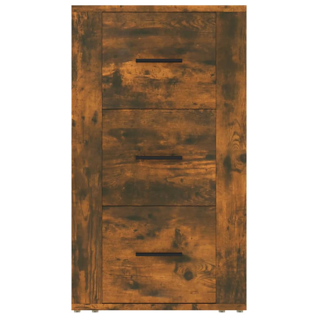 vidaXL Dulap, stejar fumuriu, 40x33x70 cm, lemn compozit