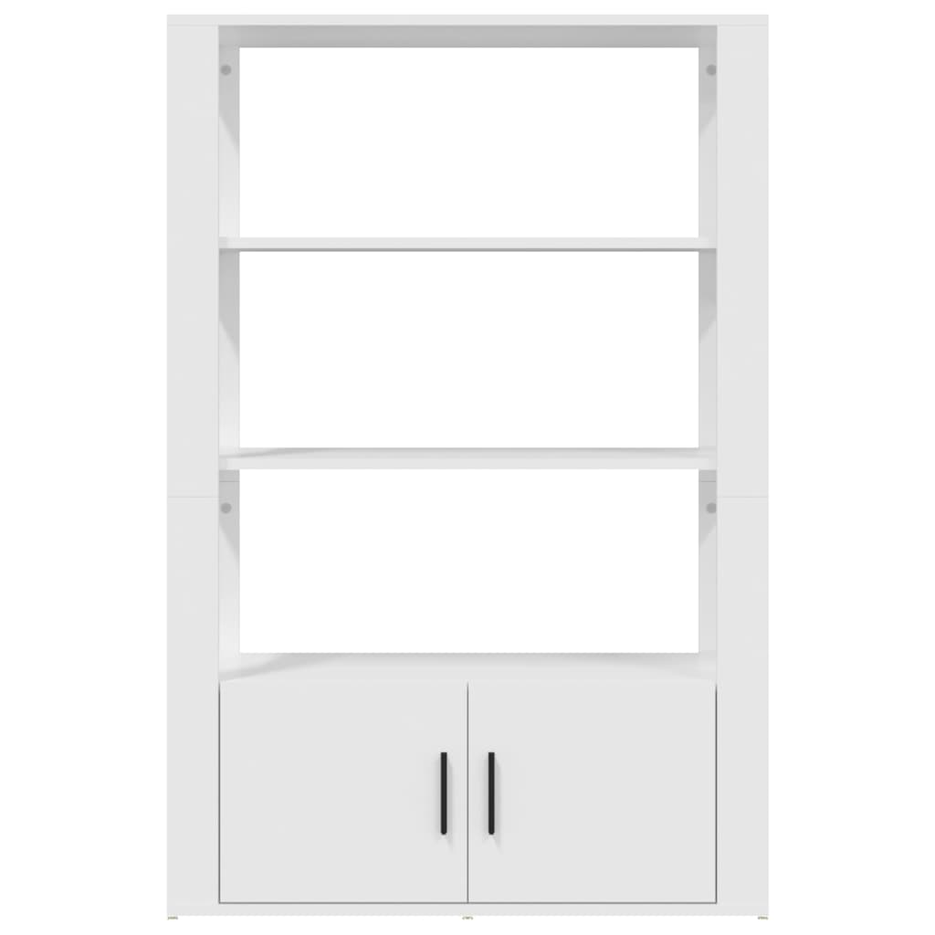 vidaXL Servantă, alb, 80x30x119,5 cm, lemn prelucrat vidaXL Servantă, alb, 80x30x119,5 cm, lemn prelucrat