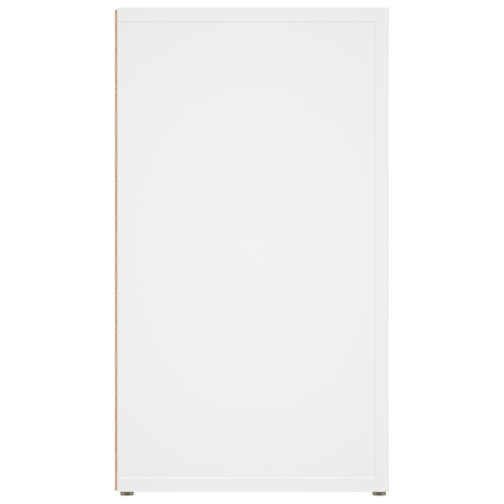 vidaXL Servantă, alb, 80x30x54 cm, lemn prelucrat vidaXL Servantă, alb, 80x30x54 cm, lemn prelucrat