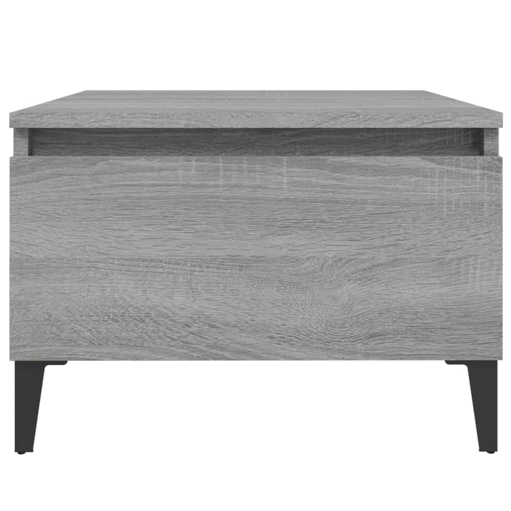 vidaXL Mese laterale 2 buc. gri sonoma 50x46x35 cm lemn compozit